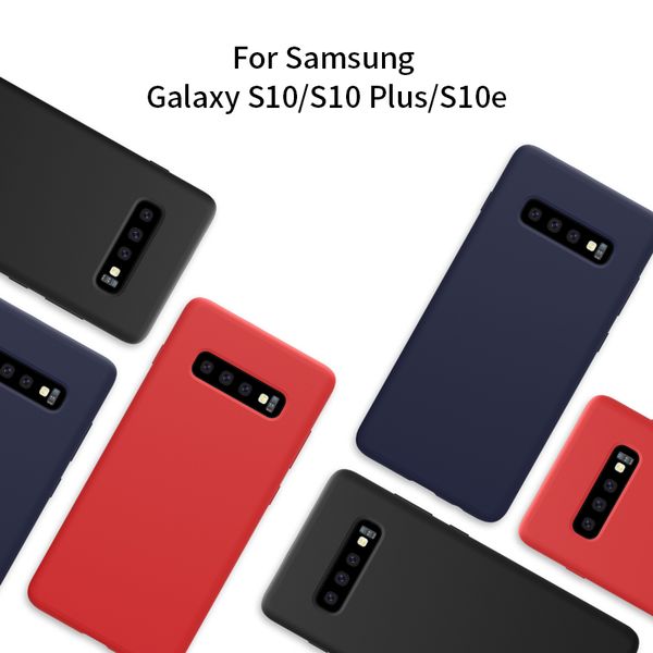 

new luxury soft liquid silicone cases for samsung s8 s9 s10 plus note 8 9 note10 back covers for iphone 11 pro xs max x xr 6 7 8 plus