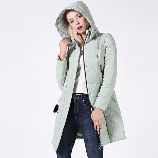 

2019 nieuwe verdikking winterjas vrouwen parka plus size lange modieuze vrouwen winter jas hooded warm donsjack uitloper bont, Black