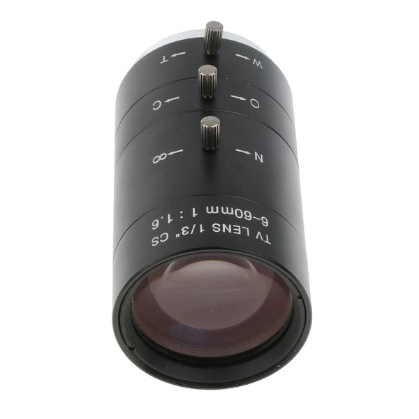 

manual iris lens 6-60mm cs mount for industrial
