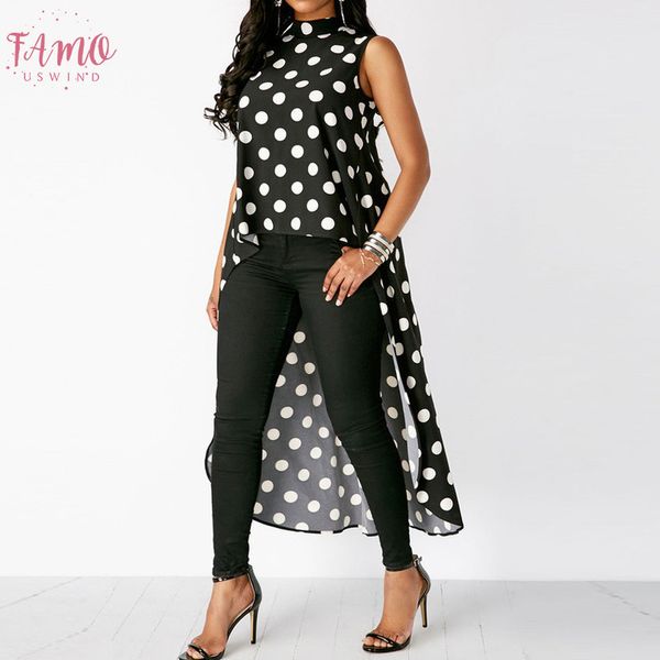 

ladies harajuku summer high low chiffon blusa short sleeve shirt women blouse fashion shirts woman regular tee casual female shirt, White
