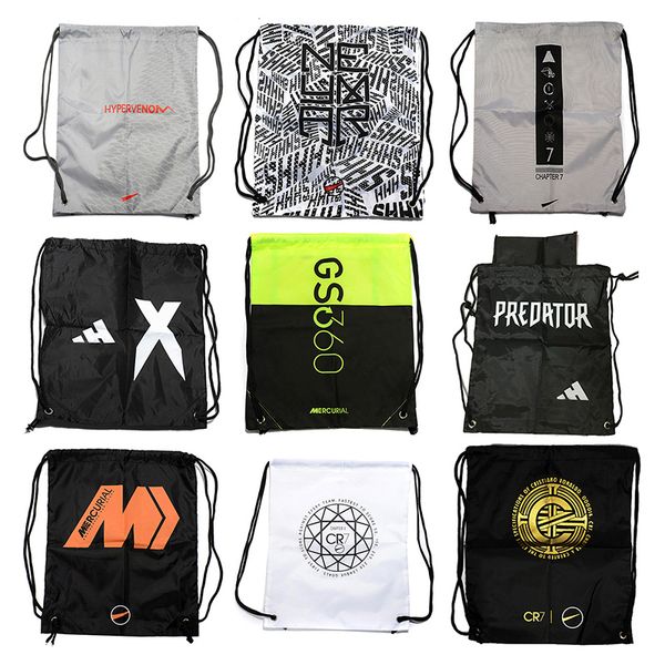 

High Tops Football Boots Mercurial Superfly VI CR7 Soccer Cleats Hypervenom Phelon Neymar GS 360 Bag X Predator 18+ Soccer Shoes Bag