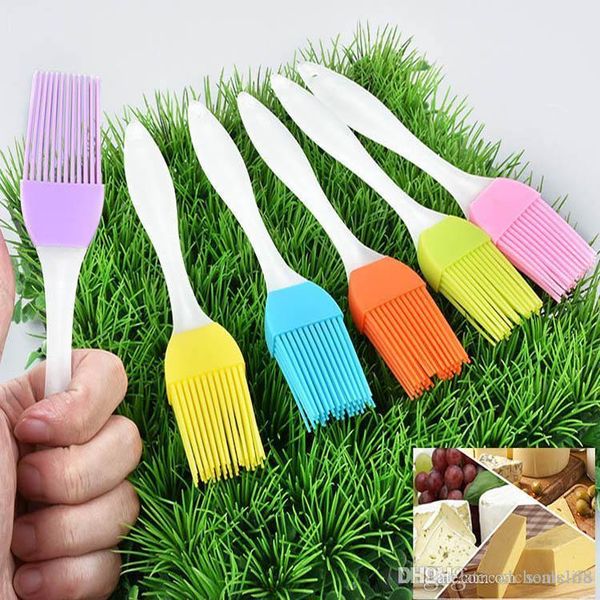 

силиконовое масло кисть bbq oil cook cuttry grill food heast charasting щетка для выпечки кухонный инструмент для кухни hh-b05