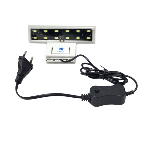 

5 вт/10 вт аквариум гибкий клип светодиодные лампы аквариум над головой светодиодные аквариум высокой яркости воды клип лампы погружной осве