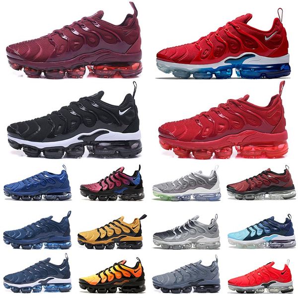 

2019 air max tn plus geometric active fuchsia black mens men running shoes grid print lime game royal trainers sports sneakers