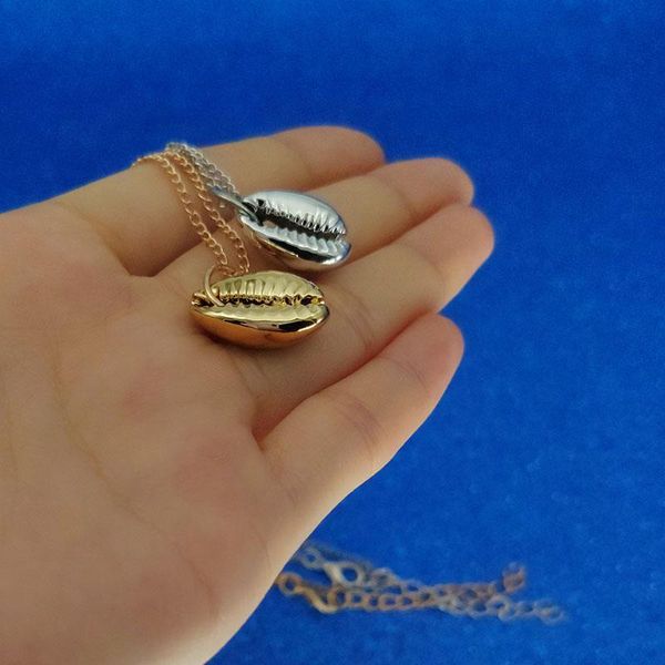 

designer necklace metal shell necklace silver gold shell necklaces pendants women fashion jewelry luxury designer jewelry 2020 sale