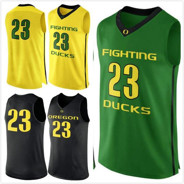 

custom ncaa oregon ducks men college basketball jersey uo #23 personalized any name number all stitched, Black;red