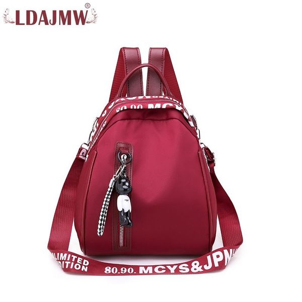 

new women anti -theft backpack oxford doek waterproof backpack multifunctional travelers girl bag