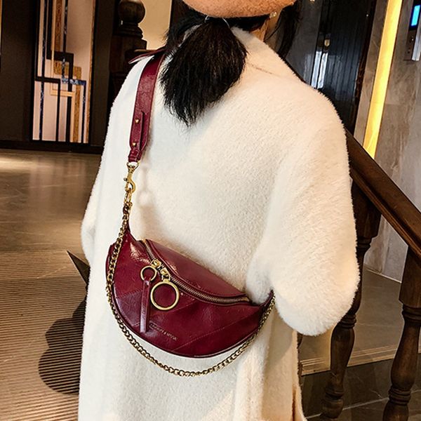 

sunny shop pu leather messenger bag lady women handbag purse fashion small messenger bag chain shoulder designer wide-strap