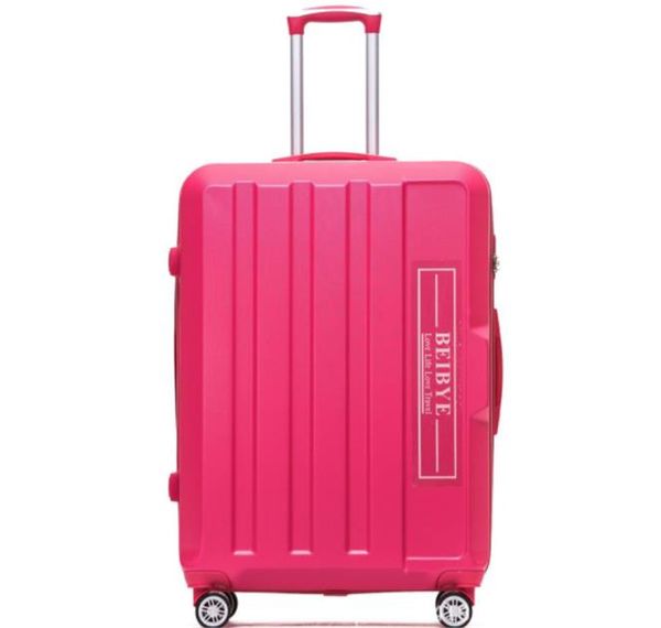 

Women men travel trunk pinner expandable trolley fa hion waterpoof rolling luggage et hipping