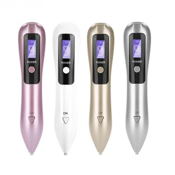 

class 9 lcd laser plasma freckle remover pen facial moles dark spot removal pen tattoo