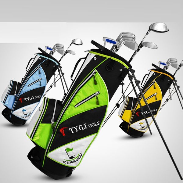 

new arrival golf standard stand caddy golf cart tripod rack package can hold complete set standard ball cart storage d0646