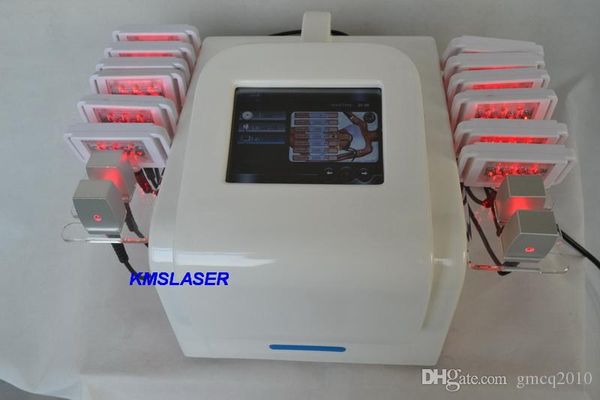 Tragbare 16 Pads 650 nm Lipolaser-Schlankheitsmaschine, Dioden-Lipo-Laser-Liposuktionsmaschine zur Fettverbrennung, Fettschmelzung, Anti-Cellulite-Maschine