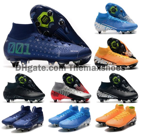 

2019 mens mercurial superfly 7 vii 360 elite se sg-pro ac cr7 ronaldo njr neymar women boys soccer shoes football boots cleats us6.5-11
