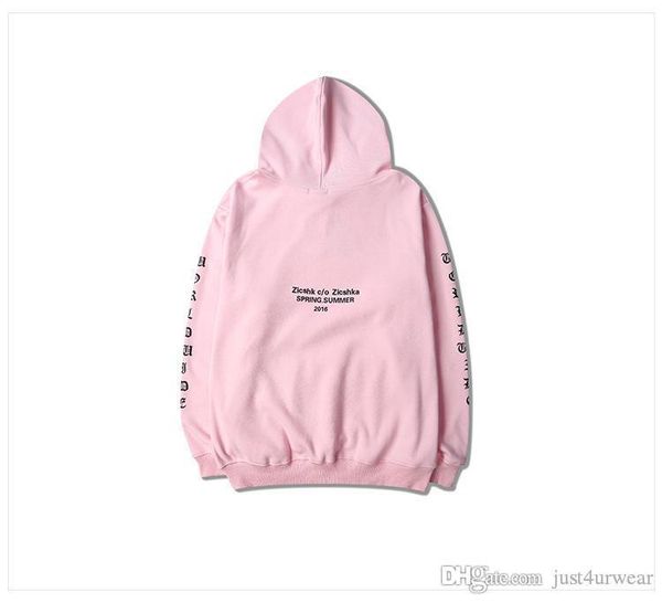 

mens женщина hip hop толстовки letter printed пиджаки high street свободный пуловер толстовка для мужской осени зима свитера, Black