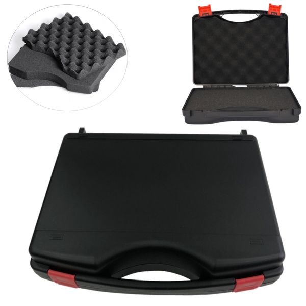 

3 sizes plastic portable tool box safety case with shockproof foams lining ing