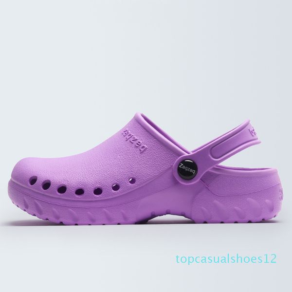 

2018 men's classic surgical shoes doctor medical shoes safety surgical clogs slippers cleanroom chef work shoes for men t12, Black