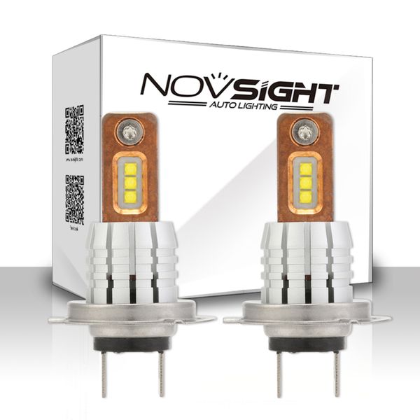 

2pcs h7 h4 h3 h1 9006 9005 led fog light driving lamp bulbs car bulb 60w 1800lm 6000k white car accessries