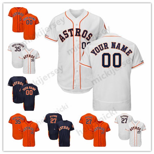 

Cu tom 2019 hou ton 35 ju tin verlander 2 alex bregman 27 jo e altuve titched ba eball jer ey all ewn embroidered jer ey