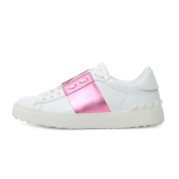 

2020 fashion mens women casual shoes white black women leather comfortable shoes open low sports sneakers size 36-45