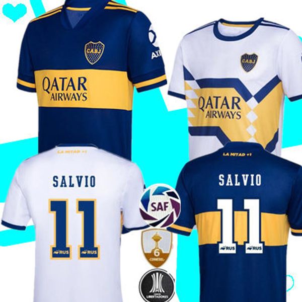 

2020 boca juniors soccer jersey home maillot boca juniors tevez de rossi mauro almendra 20 21 maillot de foot, Black