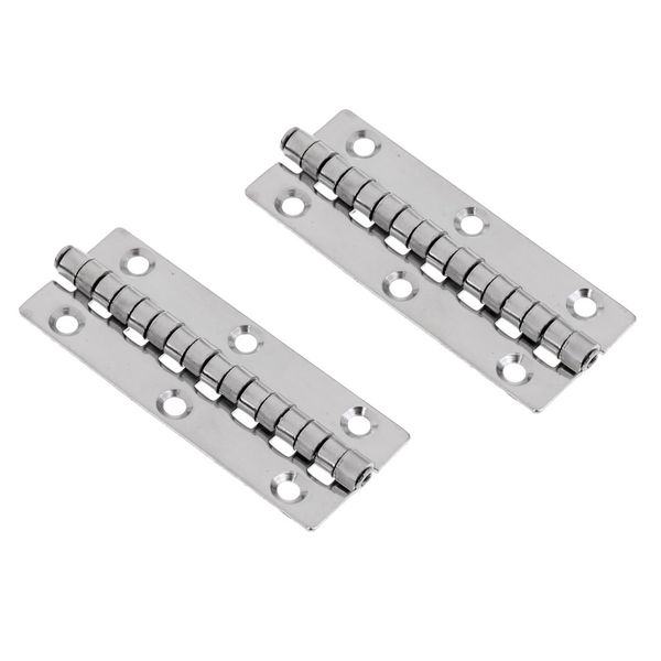 

2 pieces high polished stainless steel marine boat piano hinge door hatch cabinet hardware part accessories