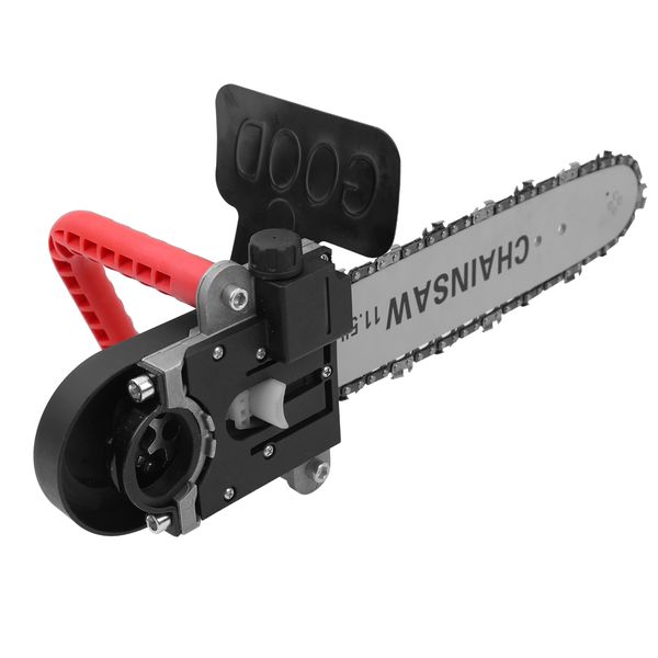

11.5 inch refit conversion kit chainsaw bracket set change angle grinder into chain saw power tool with 10mm connecting rod