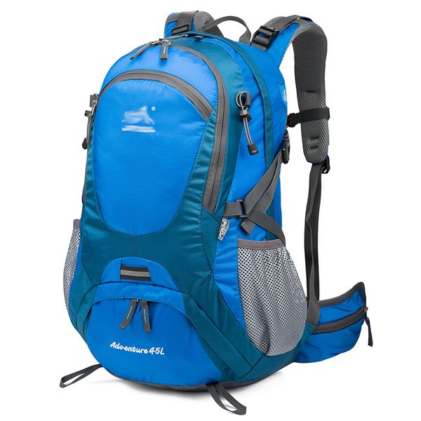 

backpack men women 45l large capacity profession mountaineering sports bag hiking travel waterproof bags with rain cover