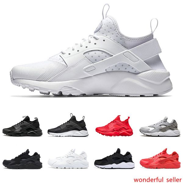 

huarache wholesale men women running shoes mens trainers triple white grey red pink sports sneakers outdoors size 36-45 for ing
