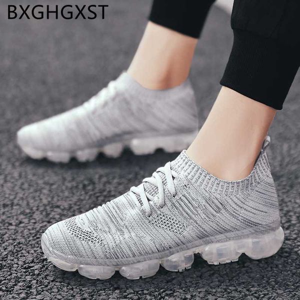 

white shoes for men sport fashion breathable sneakers 2020 fashion mens shoes casual summer running men sneakers, Black