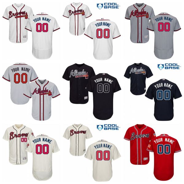 

Cu tom atlanta brave jer ey 13 ronald acuna jr jr ozzie albie freddie freeman dan by wan on chipper jone titched