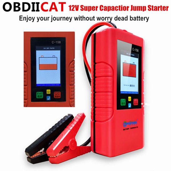

dhl multi-function c-158 12v car battery jump starter engine emergency battery charger power starter for universal cars