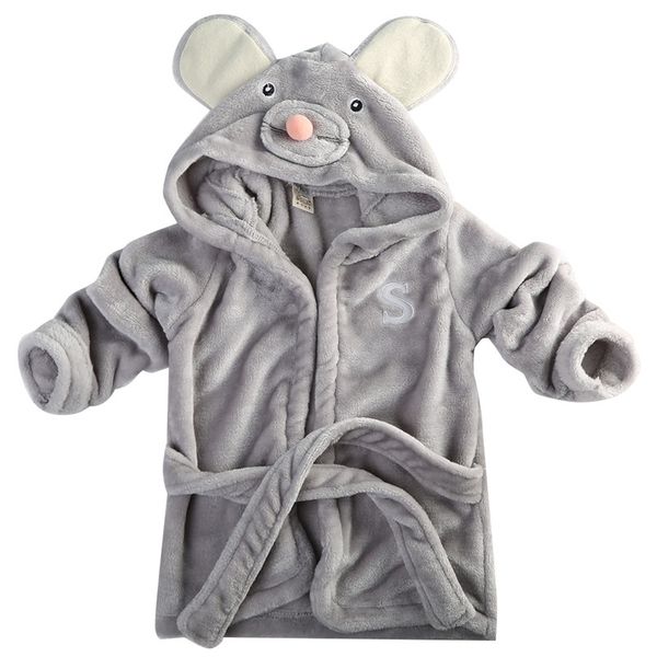 

Lovely 6M-5Y Toddler Kid Baby Boys Girls Cartoon Hooded Bathrobe Child Bathing Towel Infant Bathing Blanket Robe Outfits Clothes