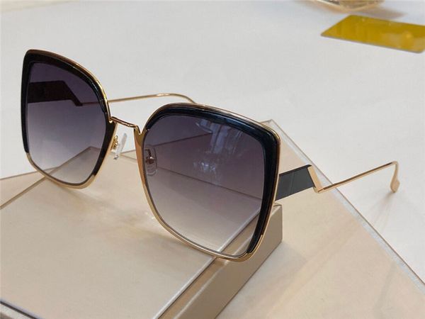 

New luxury ungla e women brand metal uqare frame gla e ummer elegant noble tyle eyewear uv400 protection with original ca e