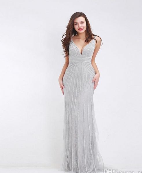 

2020 new silver gray high fashion champagne long evening dresses fishtail ball party prom dresses, Black;red