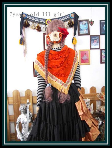 

belly dance hip scarf gypsy scarf tribal belly dance triangle hip weap belt hs301-307, Black;red