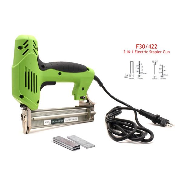 

f30/422j electric stapler 2 in 1 framing tacker electric nails staple gun for woodworking