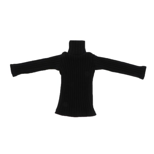 

1:6 female doll turtleneck sweater clothes for 12inch girl doll