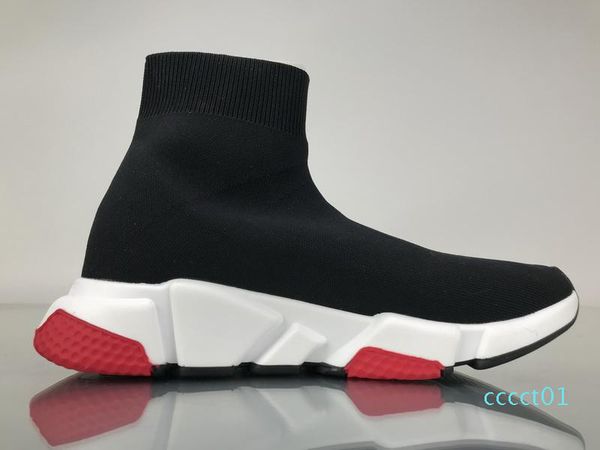 

designer sneakers speed trainer black red gypsophila triple black fashion flat sock boots casual shoes speed trainer runner s7 ct01