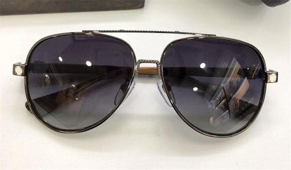 

new men desing sunglasses pai design sunglasses pilot metal frame coating goggles style uv400 lens., White;black