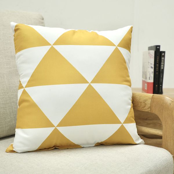 

geometric series cushion cover new product velvet soft skin-friendly throw pillow cover sofa bed home decoration 45x45cm 1pcs pillow case