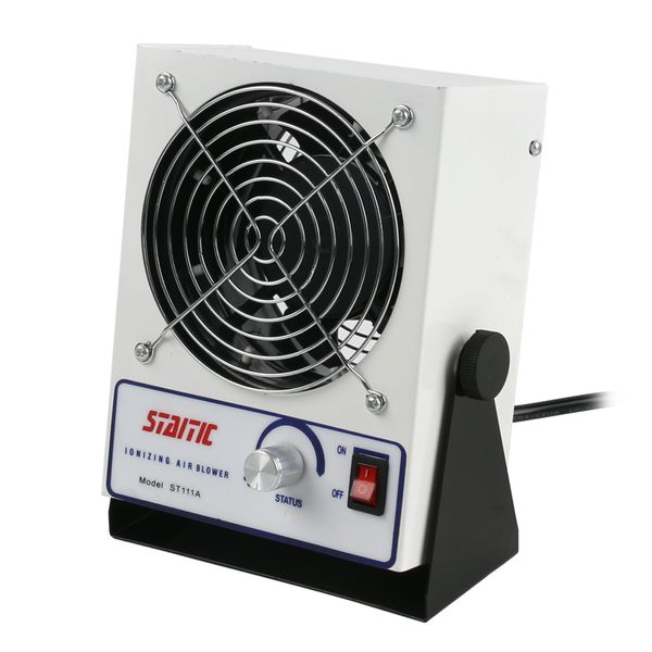 

2019 st-111a mini adjustable pc ionizing air blower fan ion eliminator ion anti-static eliminate equipment esd desksimco