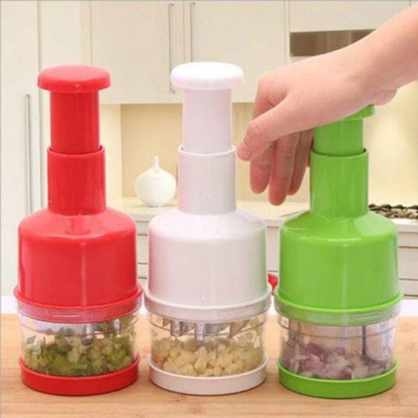 

semi-automatic pressing slicer peeler onion chopper crusher vegetable garlic presses chopper practical kitchen accessories tool vt0138
