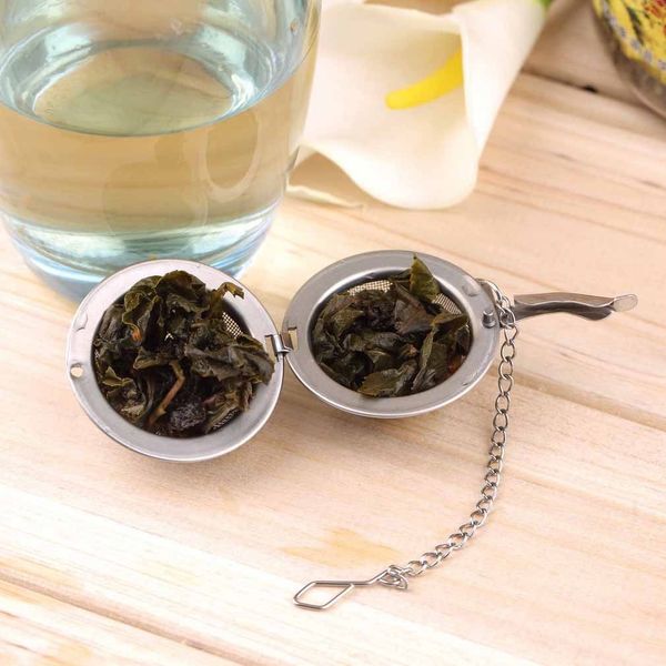 

price 100pcs stainless steel tea pot infuser sphere mesh strainer ball 4.5cm ing