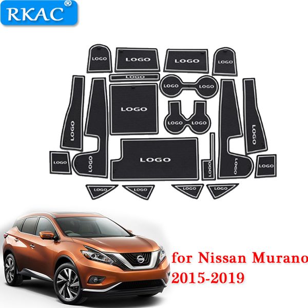 

for murano z52 3 2015 2016 2017 anti-slip rubber cup cushion door mat 20pcs/set accessories car styling sticker