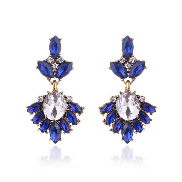 

2020 oorbellen tassel earrings 17colors antique golden transparent earrings for women bijoux brincos women's christmas gift, Silver