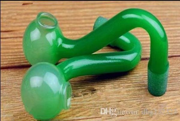 Shisha-Zubehör [S] grüner Porzellantopf Großhandel Glasbongs Ölbrenner Glas Wasserpfeife Bohrinseln Rauchen, Öl.