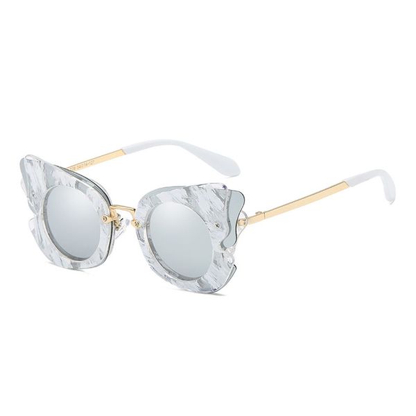 

children polarized sunglasses baby butterfly round sun glasses shades kids flower eyewear oculos boys and girls wing eyeglasses, White;black