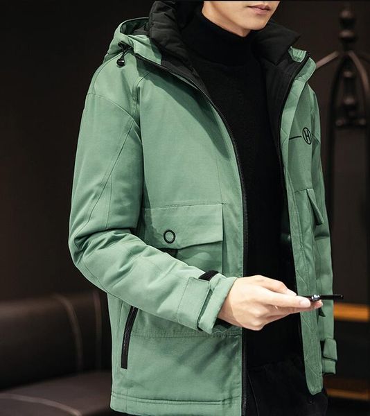 

2020 luxury designer mens jackets new mens coat with panelled pattern casual coat for men fashion warm jacket size m-4xl available, Black;brown