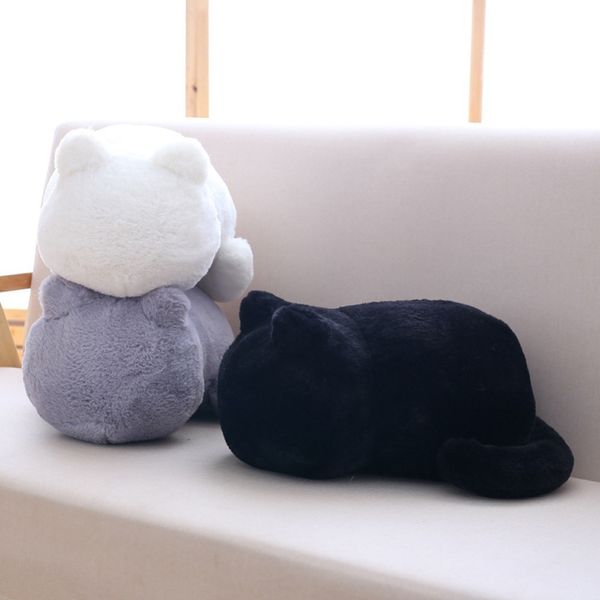 

stayreal ashin cat plush cushions pillow back shadow cat filled animal pillow kids gift toys home decoration soft lovely pillows