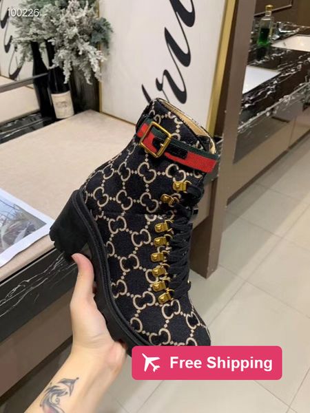 

wool ankle boot beige women boots lug soled heeled booties eyelets warmer hiking sports shoes casual martin boots 11s1, Black